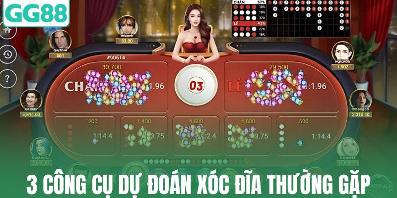 3 Công cụ dự đoán xóc đĩa thường gặp