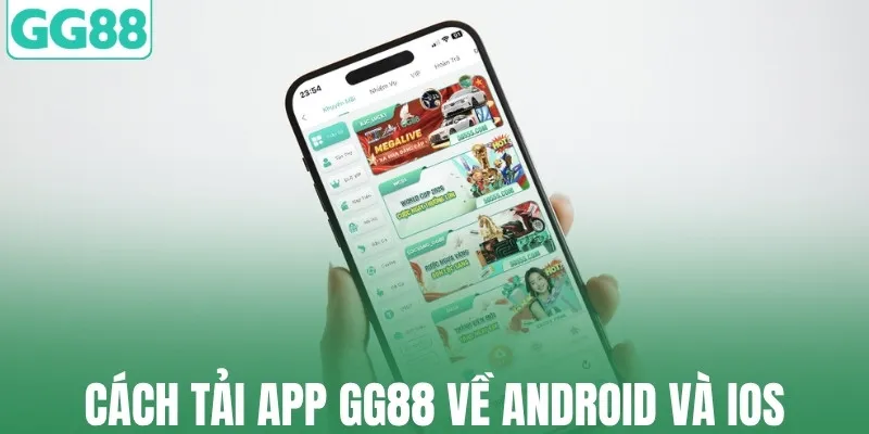 Cách tải app GG88 về Android và iOS