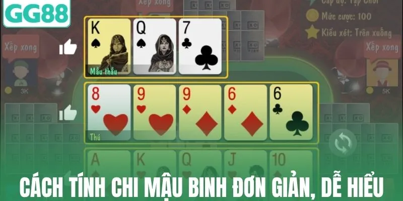 Cách tính chi mậu binh đơn giản, dễ hiểu