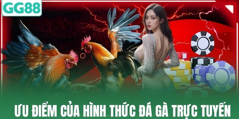 Điểm nổi bật của hình thức đá gà trực tuyến