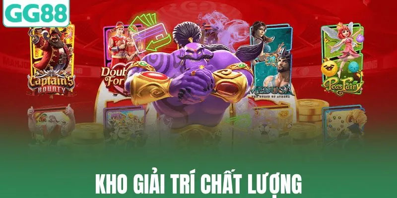 Kho game chất lượng đến từ các nhà cung cấp uy tín