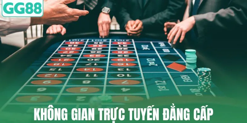 Trải nghiệm không gian live casino đẳng cấp
